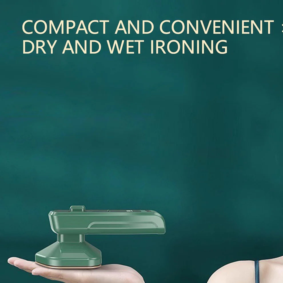 👔 PureEase “SteamMate Pro” - Portable Mini Steam Iron & Garment Steamer