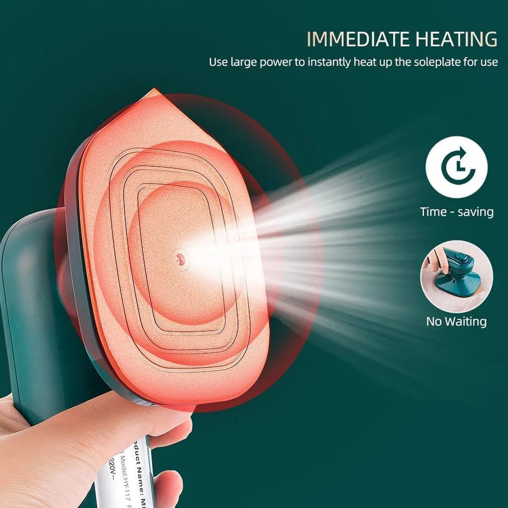 👔 PureEase “SteamMate Pro” - Portable Mini Steam Iron & Garment Steamer