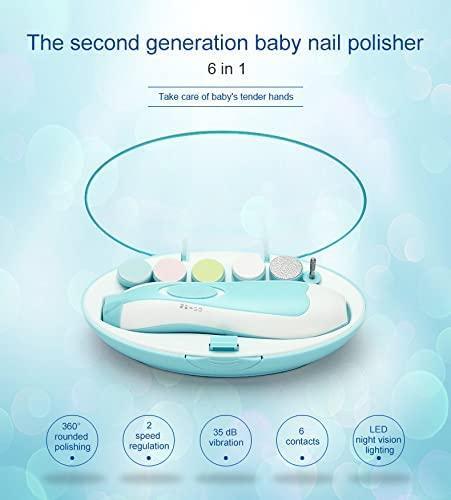 👶 PureEase™ 6-in-1 Baby Nail Trimmer Set