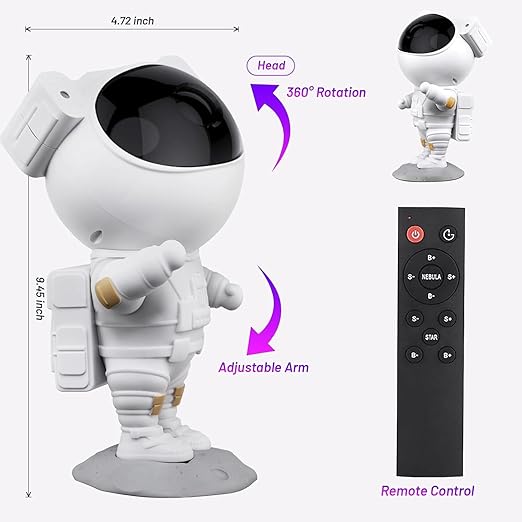 Starlit Astronaut Projector – Bring the Universe Home