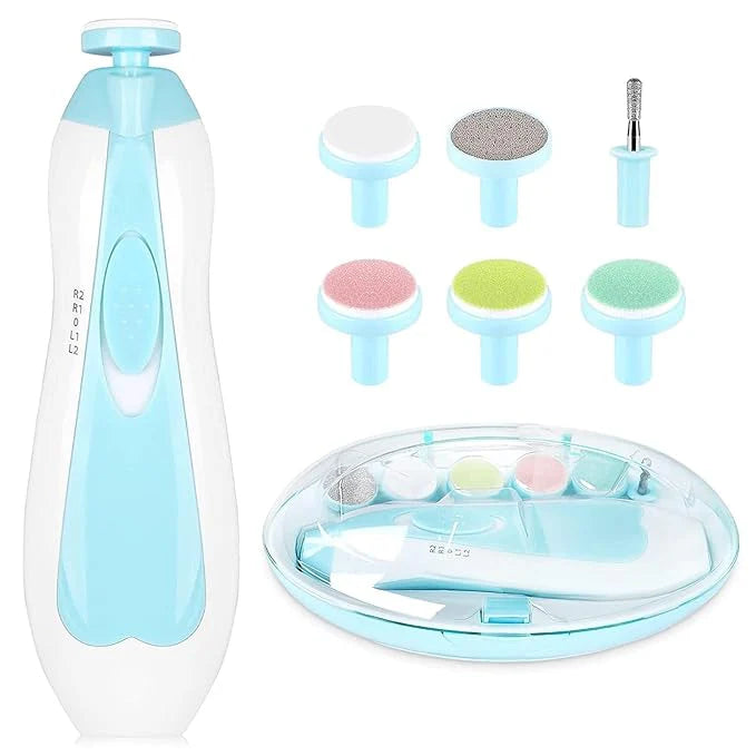 👶 PureEase™ 6-in-1 Baby Nail Trimmer Set