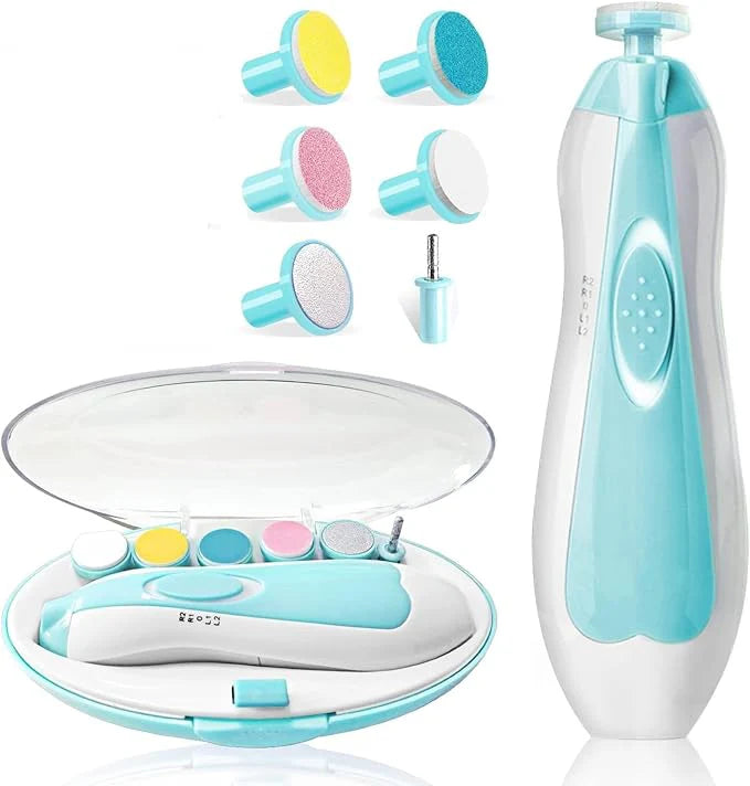 👶 PureEase™ 6-in-1 Baby Nail Trimmer Set