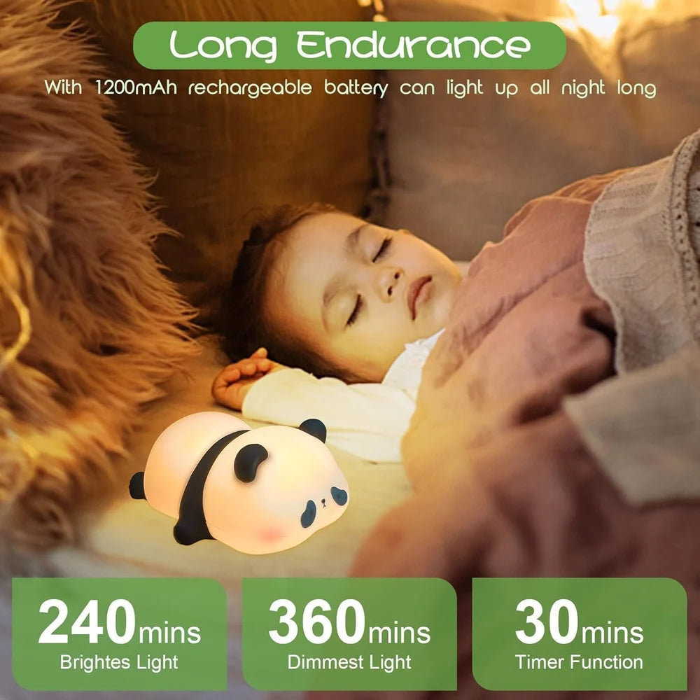 🐼 DreamGlow™ Panda Night Light - Soft Light, Sweeter Dreams