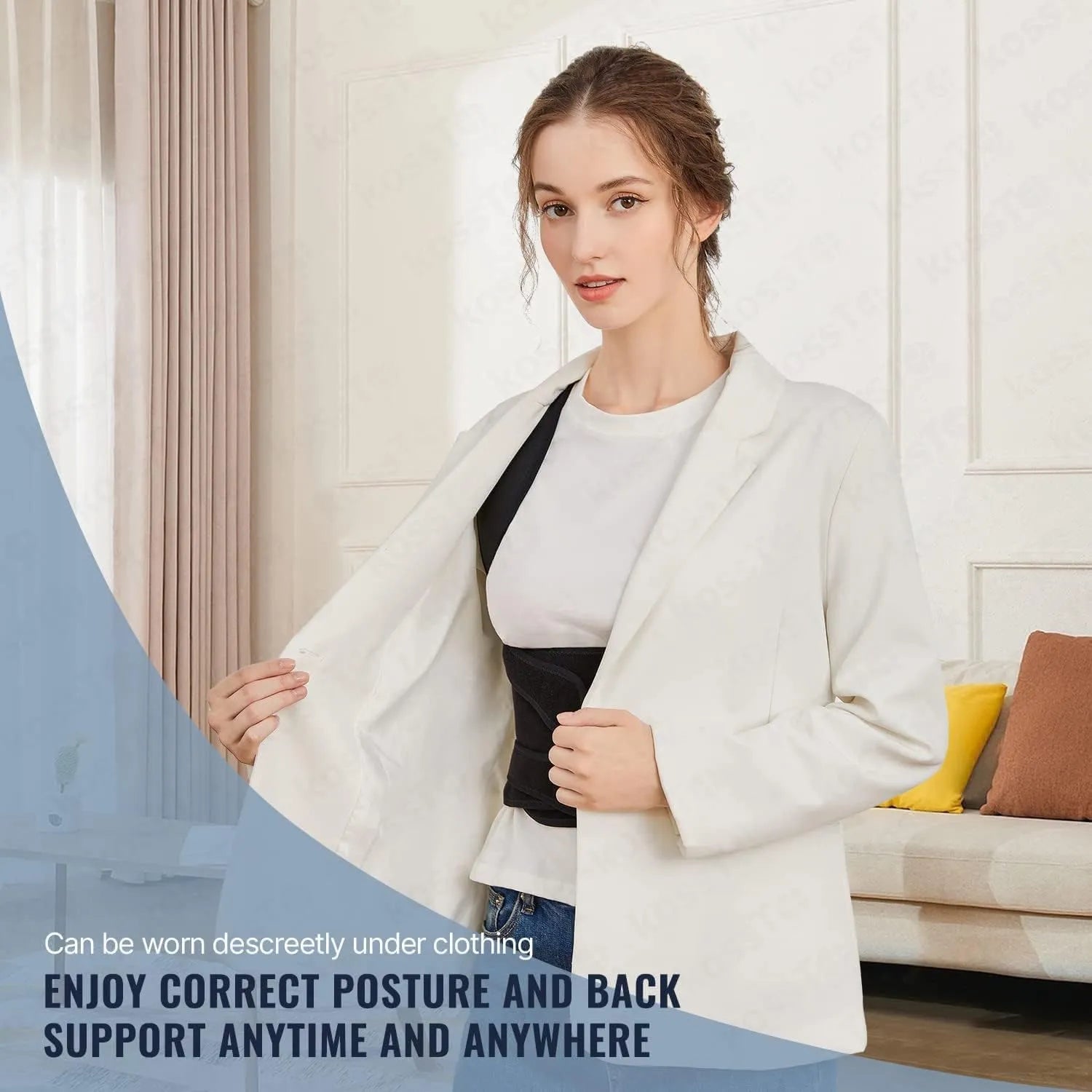 💪 PureEase™ Adjustable Back Posture Corrector