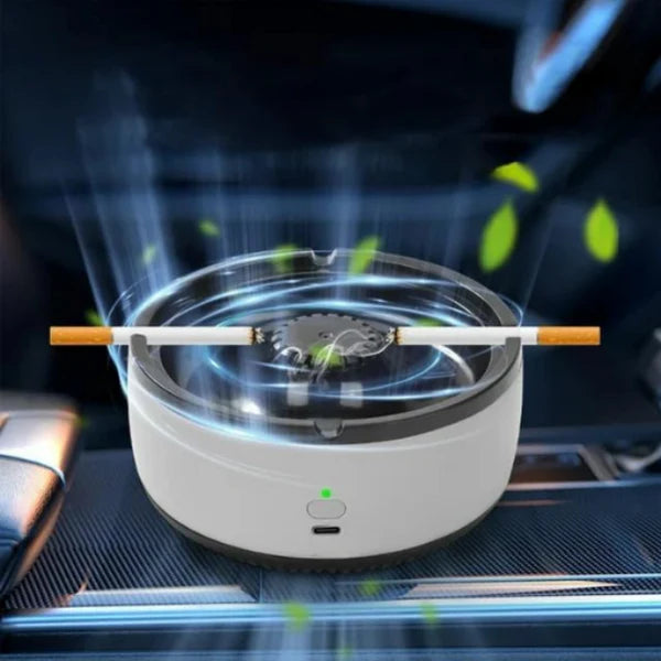 🌬️ PureEase™ Smart Smoke Purifier Ashtray